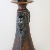 Bougeoir ou pied de lampe en grés, Céramique Sylvain Sttublet ( 1890 -1985 )
