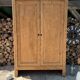 Renovated solid wood wardrobe