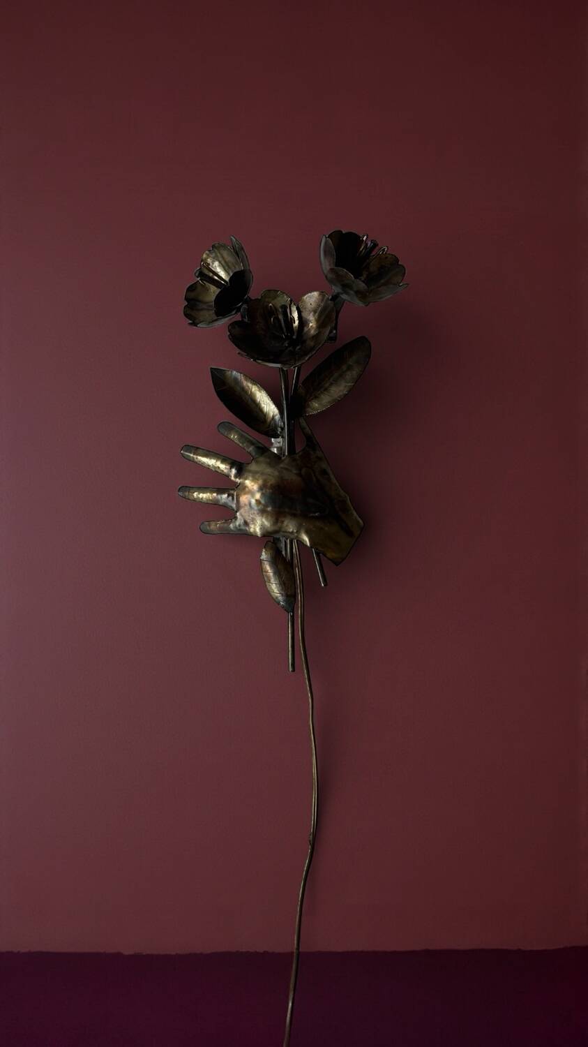 Floral applique 1970