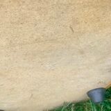 Vintage velvet bench