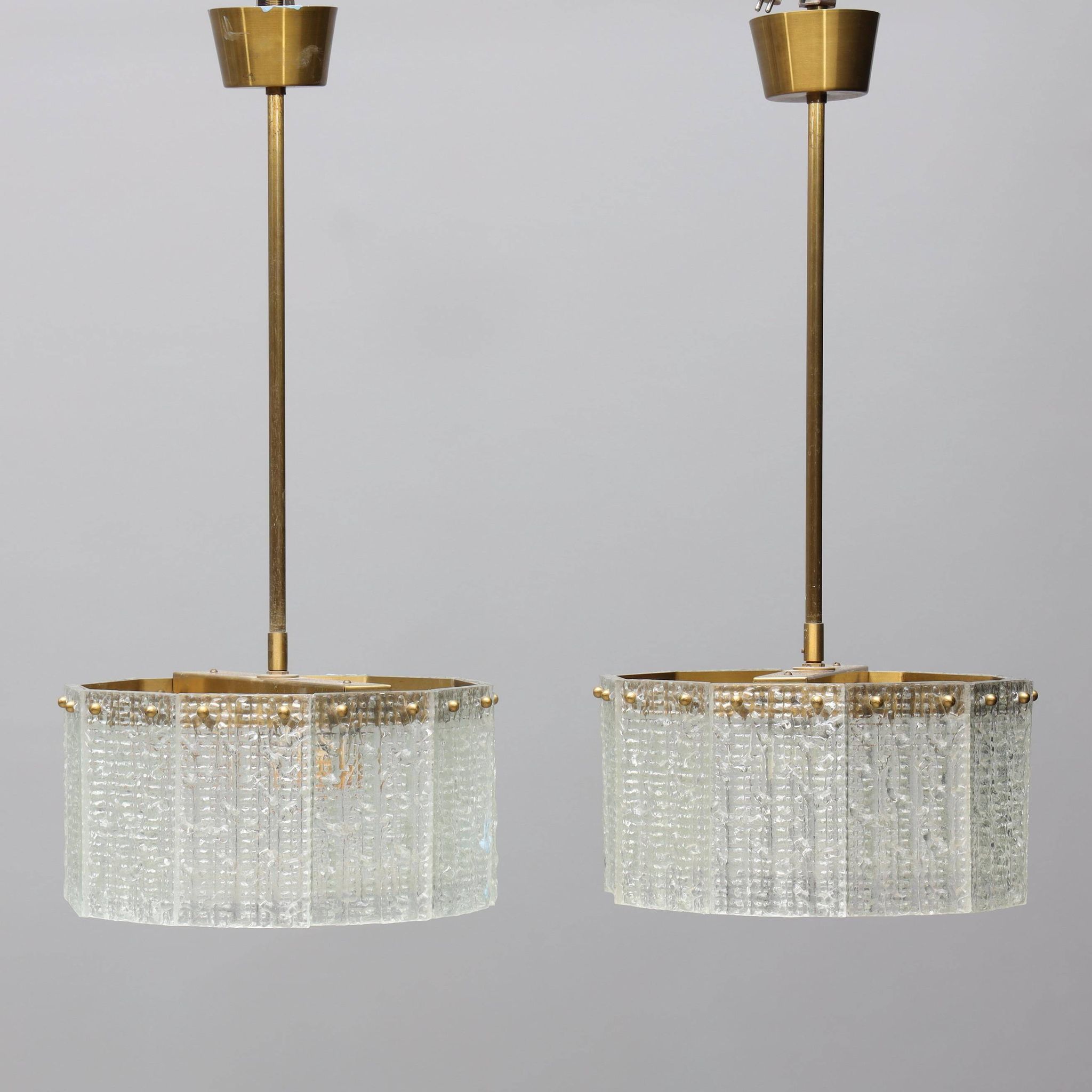 Paul Kedelv lamps Model No "the tree" for Faglaviks Glasbruk Sweden 1960