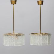 Paul Kedelv lamps Model No "the tree" for Faglaviks Glasbruk Sweden 1960