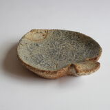 Fish shaped stoneware serving dish