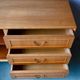 Small Scandinavian buffet from the 50s-60s in light oak.