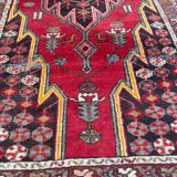 Ancient Persian Mazlaghan carpet 135x208 cm