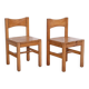 Paire de chaises modele Hongisto de Tapiovaara 1960