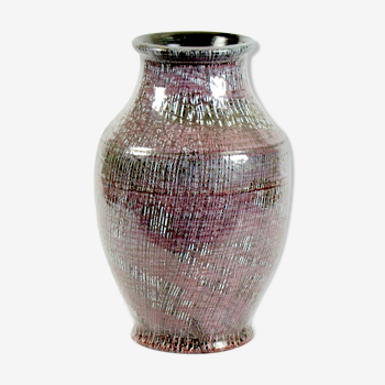 Purple Accolay vase from the 1960s