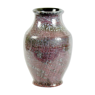 Purple Accolay vase from the 1960s