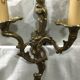 Paire d'appliques en bronze style Louis XV
