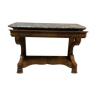 Table console en contreplaqué de noyer 1799