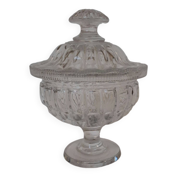 Drageoir en cristal Baccarat Saint Louis XIX ème