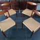 Chaises Danoises en palissandre H.W Klein