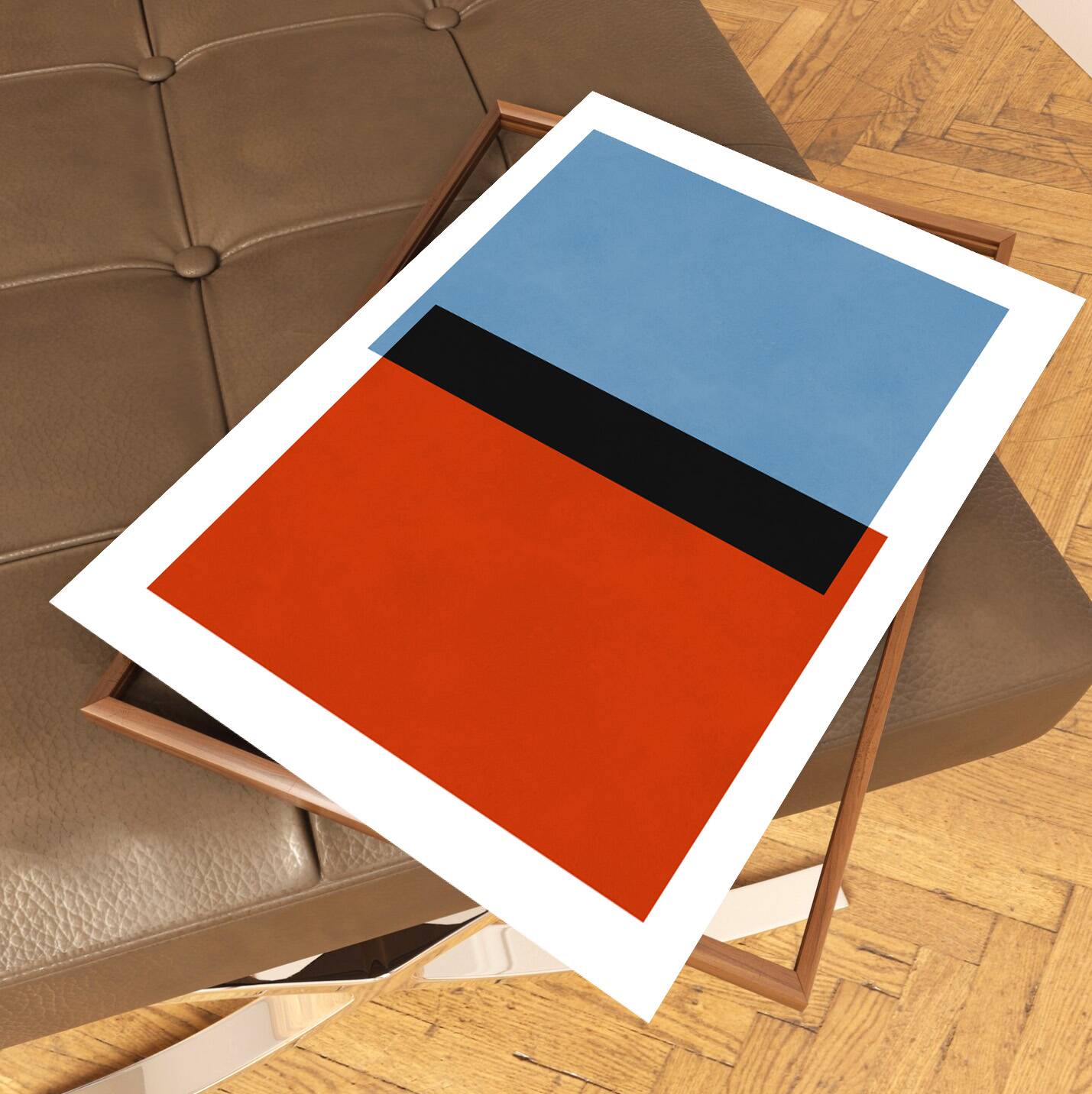 Peinture faite à la main 29,7x42cm