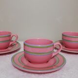 Trois tasses à café ou à thé en céramique allemande