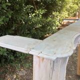 18th century wooden fireplace