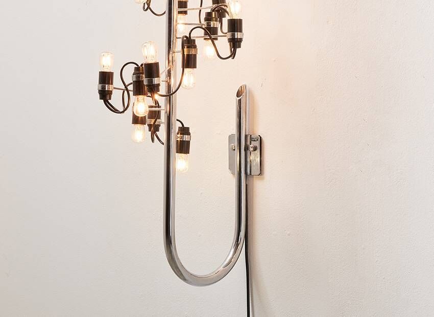 Gino Sarfatti Pair of Early Model 226 Wall Lights for Arteluce Italy 1959