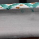 Large vintage ceramic dish depicting a bird - robert picault