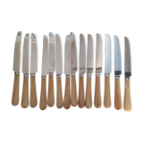 Cutlery set 14 table knives ace of trefle