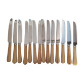 Cutlery set 14 table knives ace of trefle