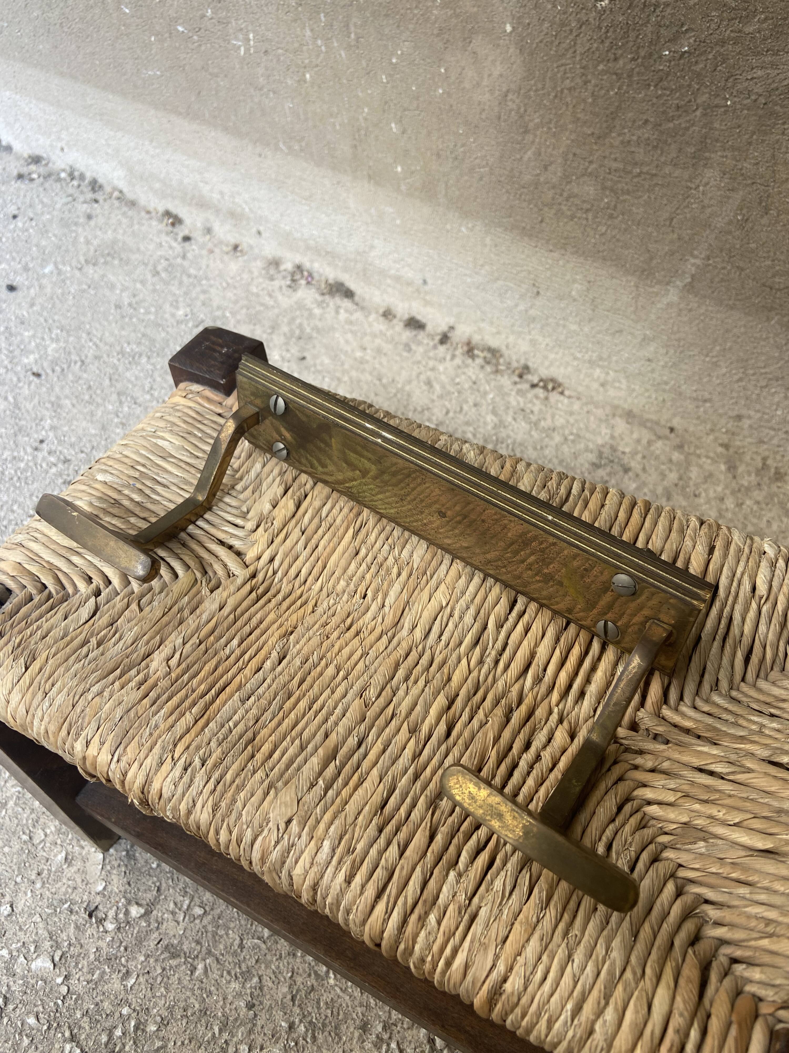 Double brass wall hook