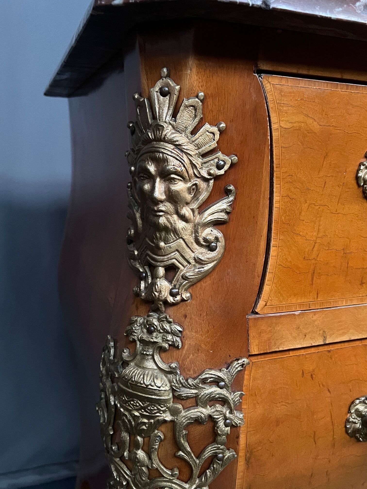 Louis XV style chest of drawers