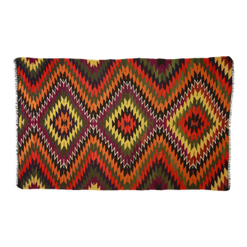 Anatolian handmade kilim rug 294 cm x 180 cm