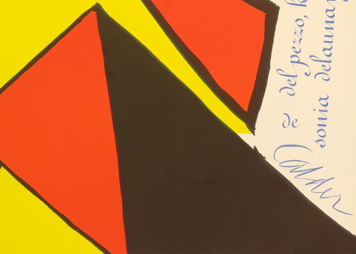 Affiche originale de Alexander Calder - 1980