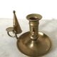 Brass bougeoir