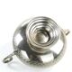 Art Nouveau sugar bowl, silver-plated metal, WMF, Germany, early 20th century