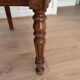 Fauteuil de bureau en bois canné 19e s