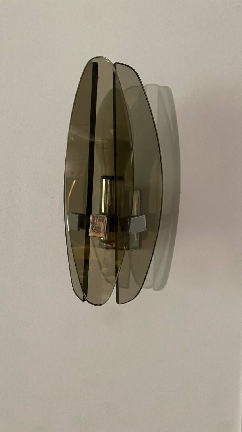 Veca Fontana Arte wall light, 2 available