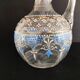 19th carafe liqueur service and 7 glasses