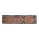 Orange Turkish Vintage Oushak Handmade Wool Rug Runner 76x374