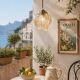Golden crystal bulb lamp