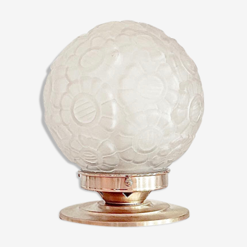 Lamp globe art deco