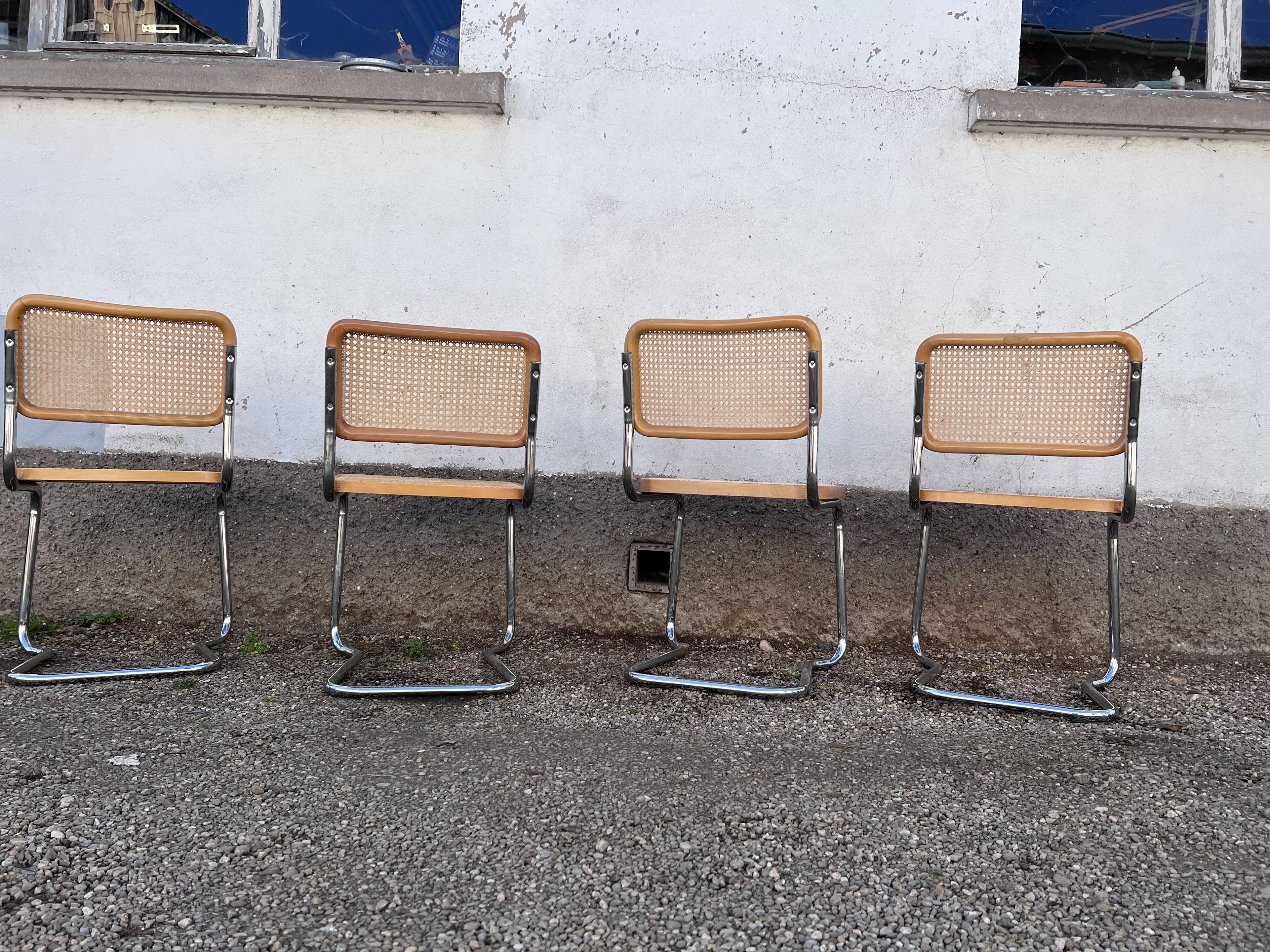 Set of 4 chairs 1950