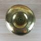 Brass pusher candle holder