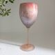 Verre décoré de l'artiste Jean Noël Bouillet