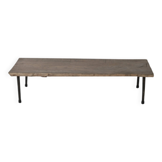 Jianzhi - Coffee table in antique elm no. 4