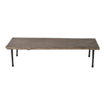 Jianzhi - Coffee table in antique elm no. 4