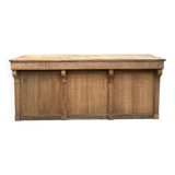 Early 20th century counter in solid oak