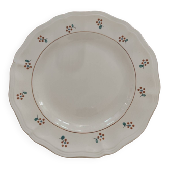 Digoin & Sarreguemines dinner plate, Arromanches model