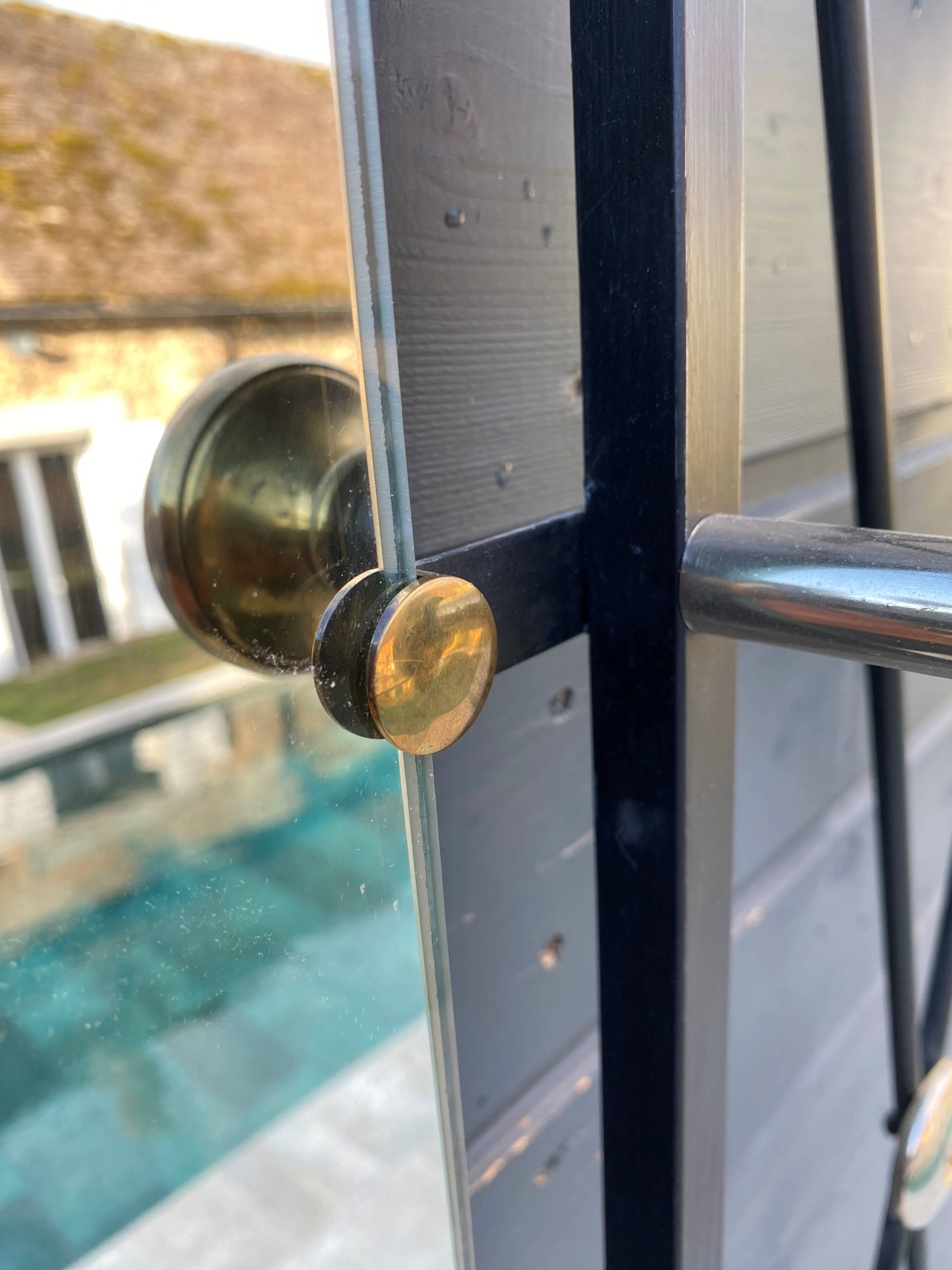 Wardrobe, wall-mounted coat rack, 1950s