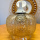 Vintage glass pendant lamp 1960