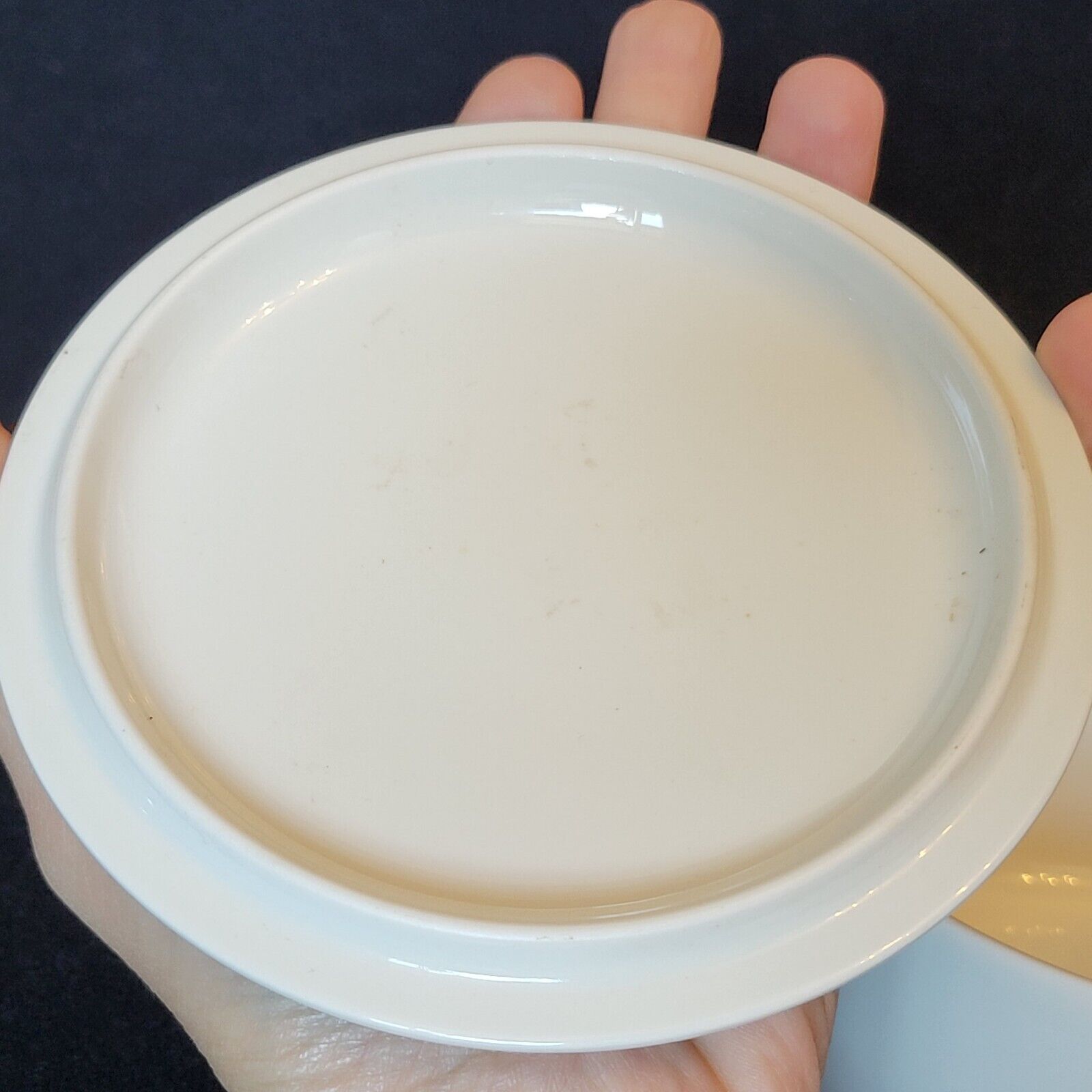Round porcelain box Villeroy & Boch Botanica Agrimonia Eupatora collection