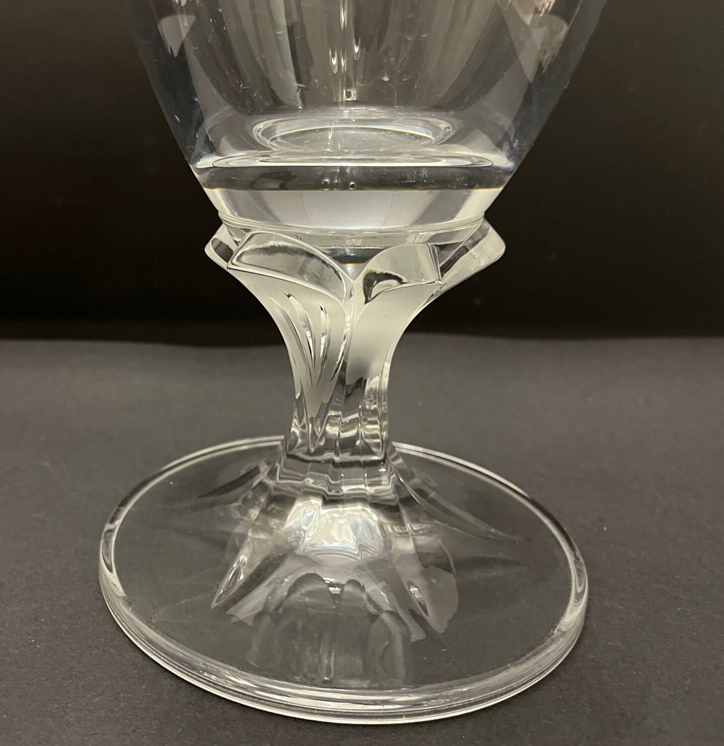 Grand vase en cristal