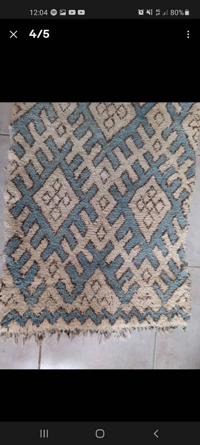 Moroccan rug 180x75 cm