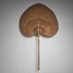 Large Vivai del Sud leaf-shaped wall sconce, Italy, circa 1970