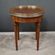 Small bouillotte table in marquetry – mid 20th century