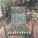 Fauteuil bas Palissade en métal vert Bouroullec